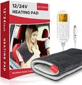Comfytemp 12V heated car seat pad for sciatica muscle relief