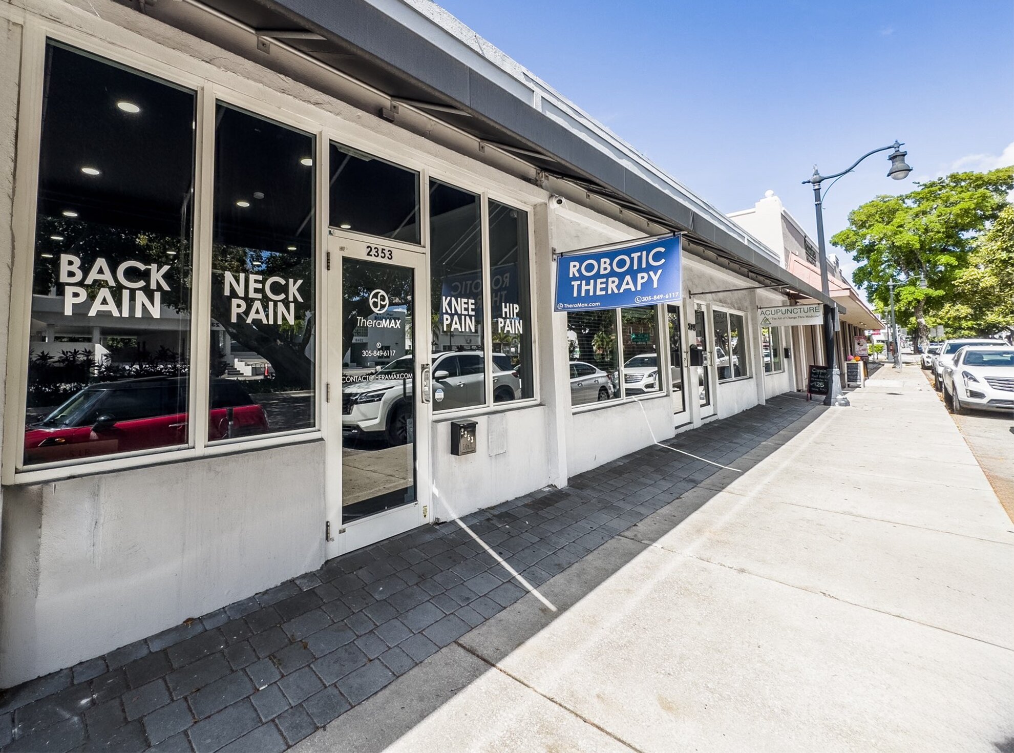 TheraMax Miami plantar fasciitis treatment clinic exterior